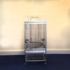 ***Collection Only*** King`s Aluminium ACP2522 Play Gym Top Parrot Cage Silver